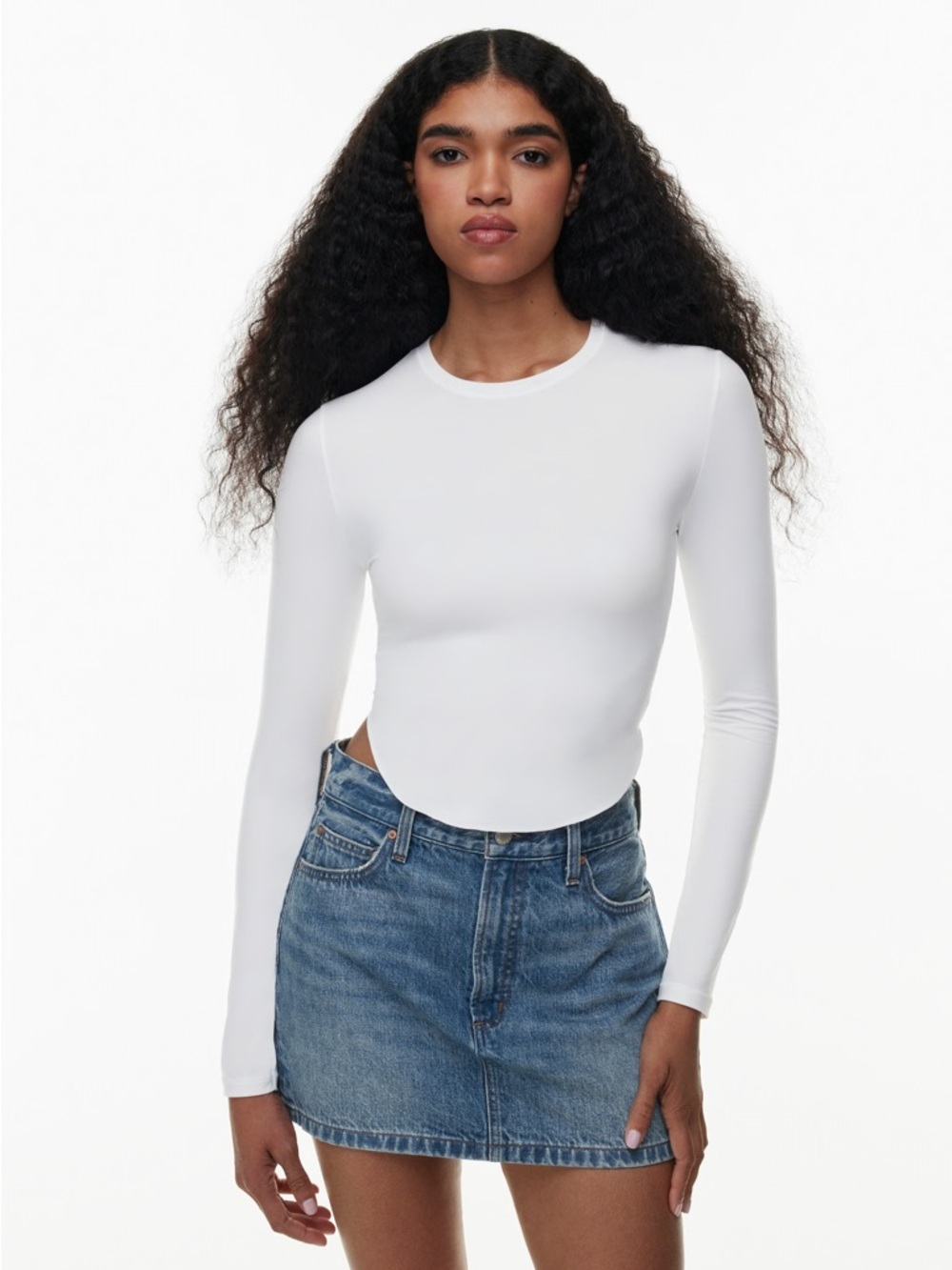 BNWT Aritzia Wilfred Potion Top - white, sz M